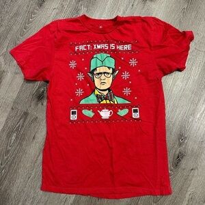 The office Christmas tee shirt